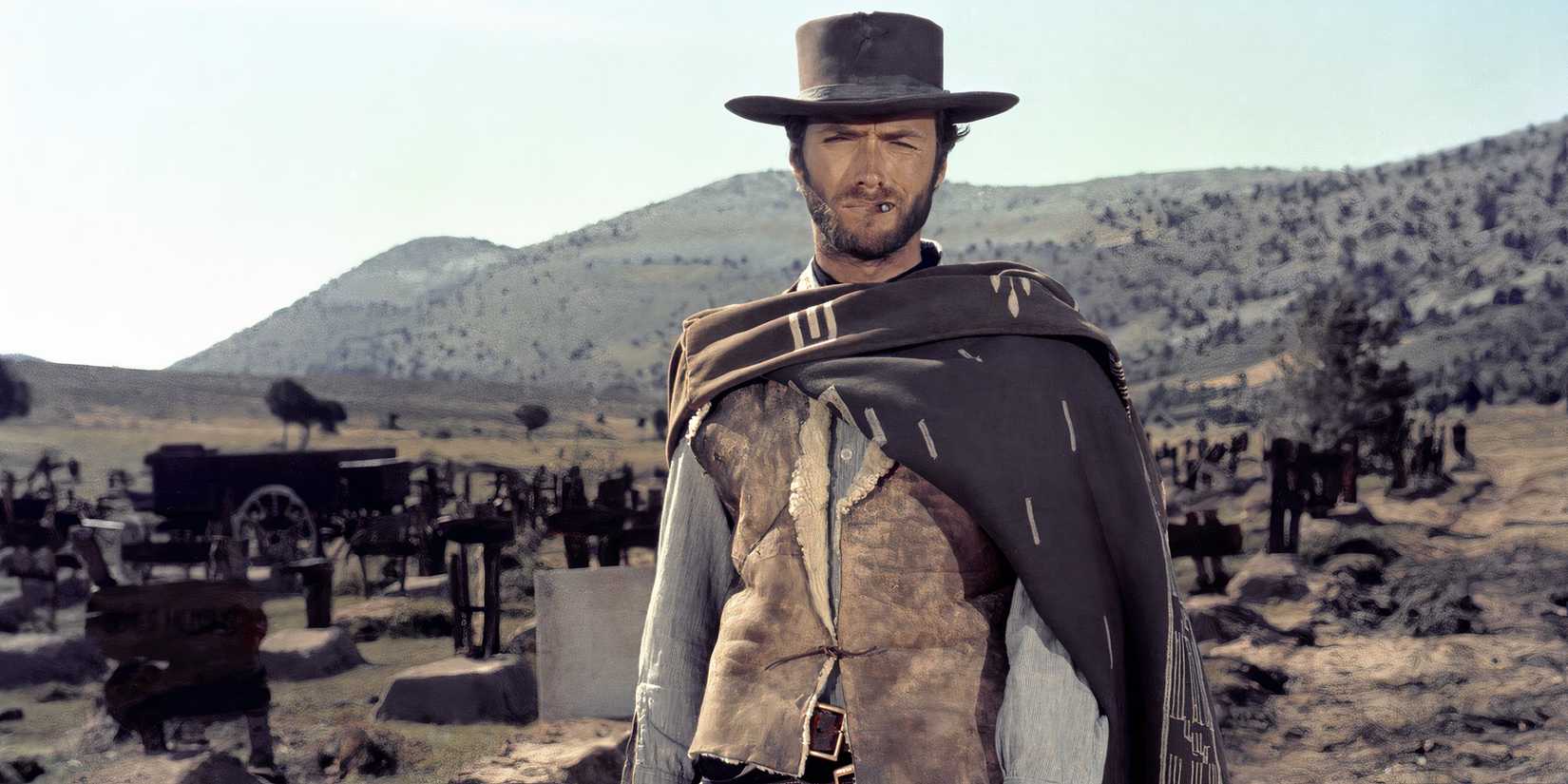 Clint Eastwood em The Good, the Bad, and the Ugly