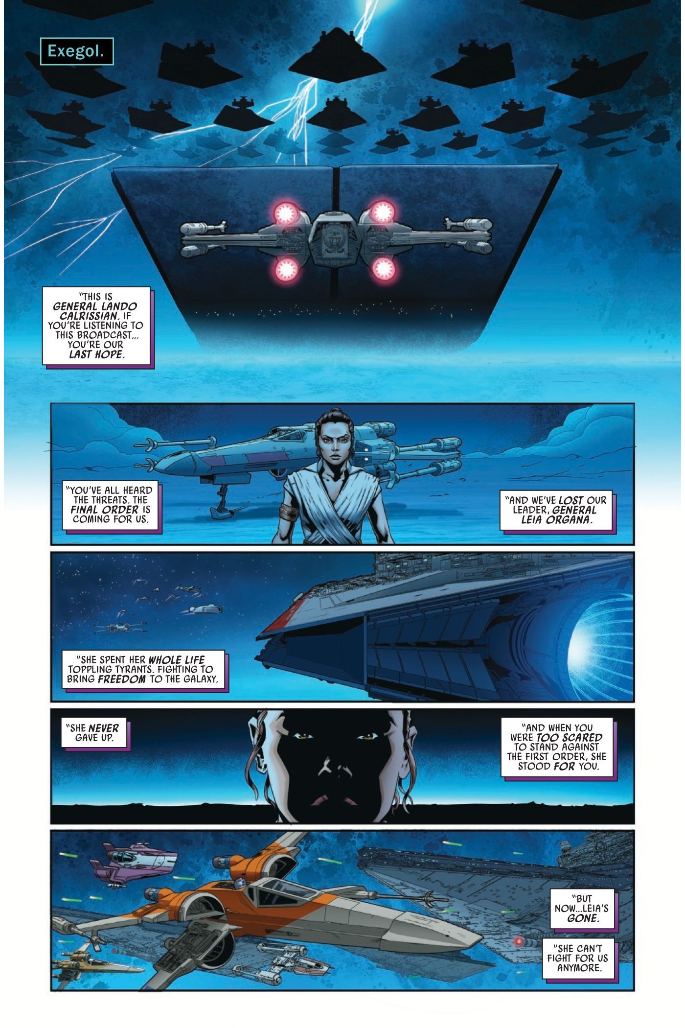 This Star Wars: The Rise of Skywalker Missing Scene Shows Rey