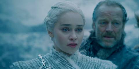 Daenerys Targaryen and Jorah Mormont in Game of Thrones season 7 episode 6, 