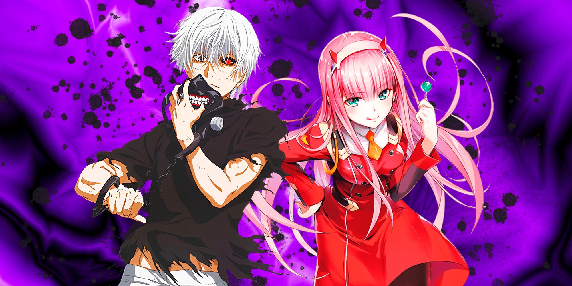 Darling in the Franxx and Tokyo Ghoul