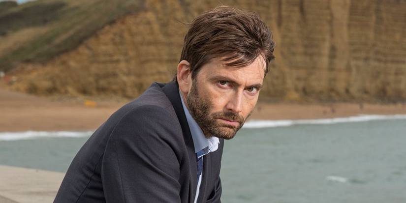 David Tennant as Alec Hardy in Broadchurch