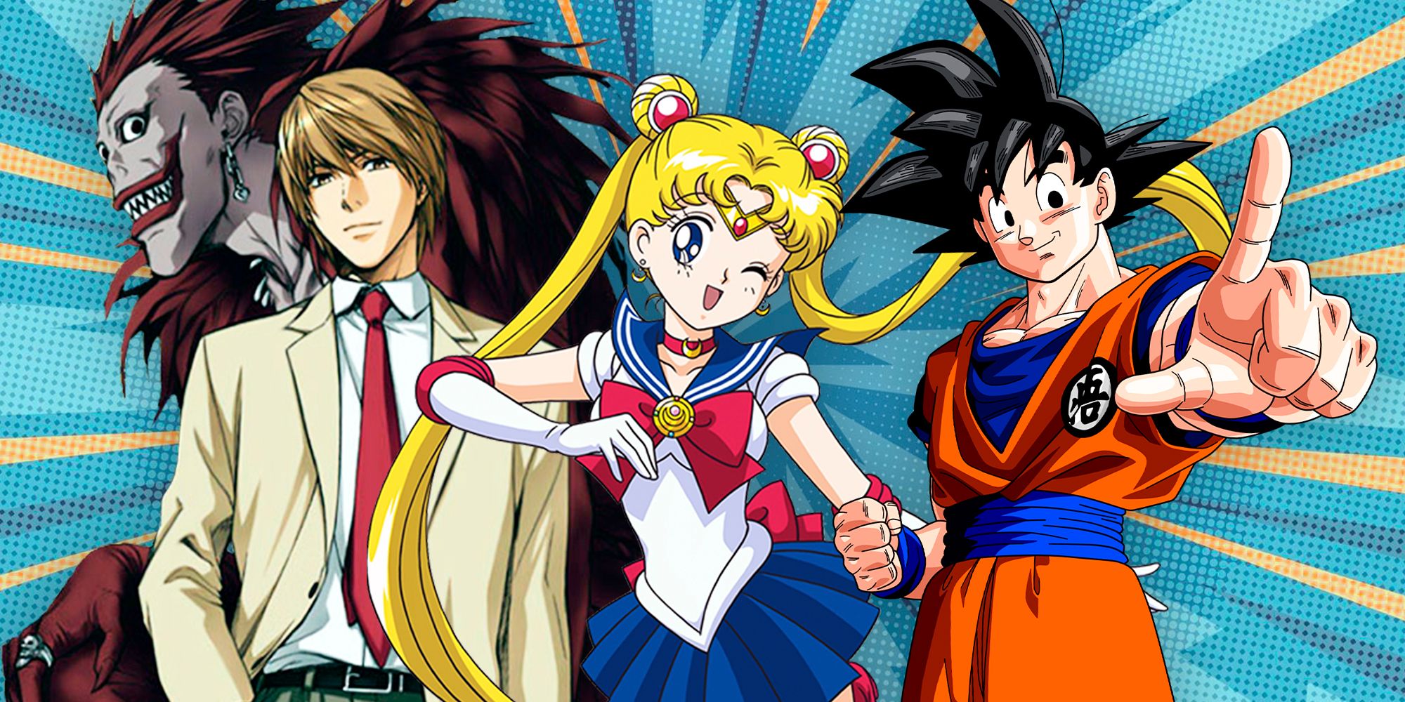 Death Note, Dragon Ball and Sailor Moon-1
