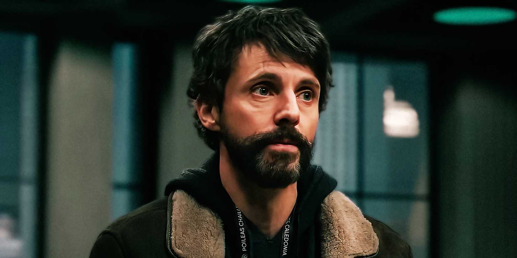 Detective Morck (Matthew Goode) in Dept. Q