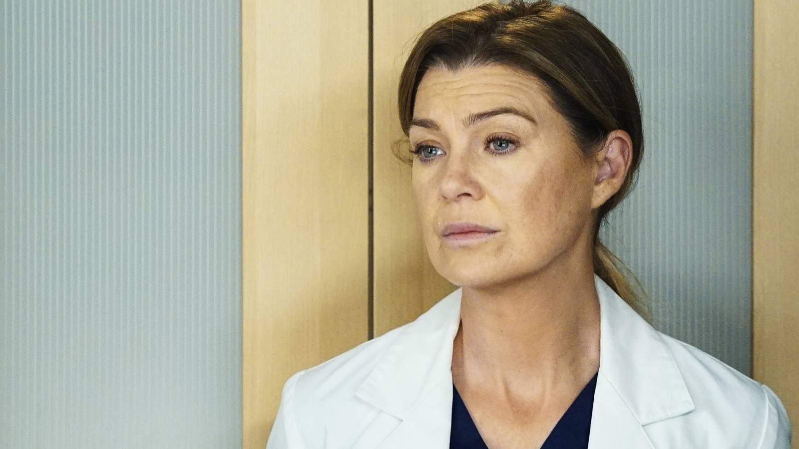 Ellen Pompeo as Meredith Grey in Grey's Anatomy