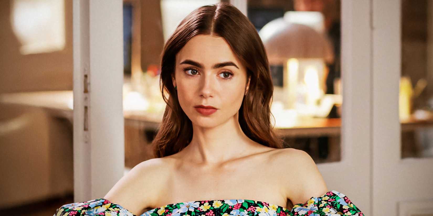 Lily Collins as Emily Cooper in Emily in Paris