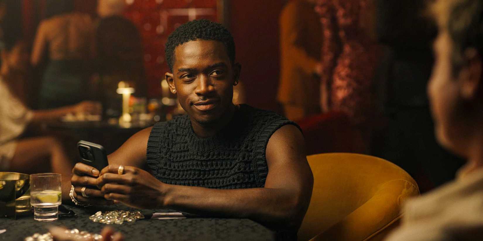 Damson Idris em uma cena do filme F1