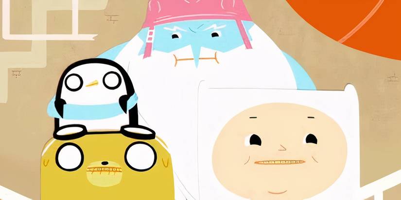 Finn, Jake e o Rei Gelado em Hora de Aventura