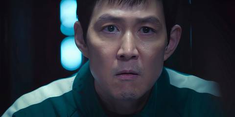 Gi-hun looking upset in Squid Game season 2 episode 7