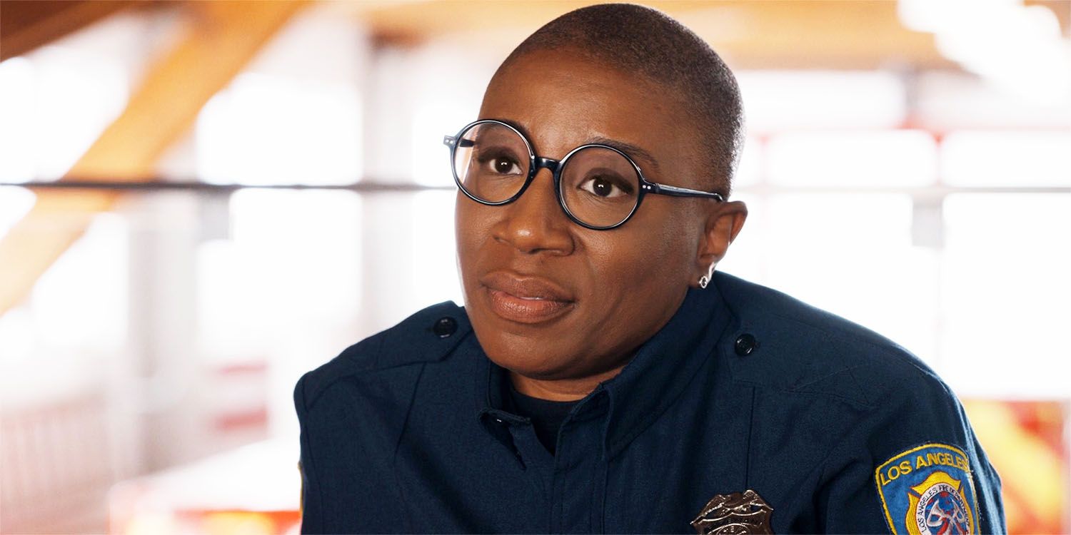 Hen smiling in the 9-1-1 season 8 finale