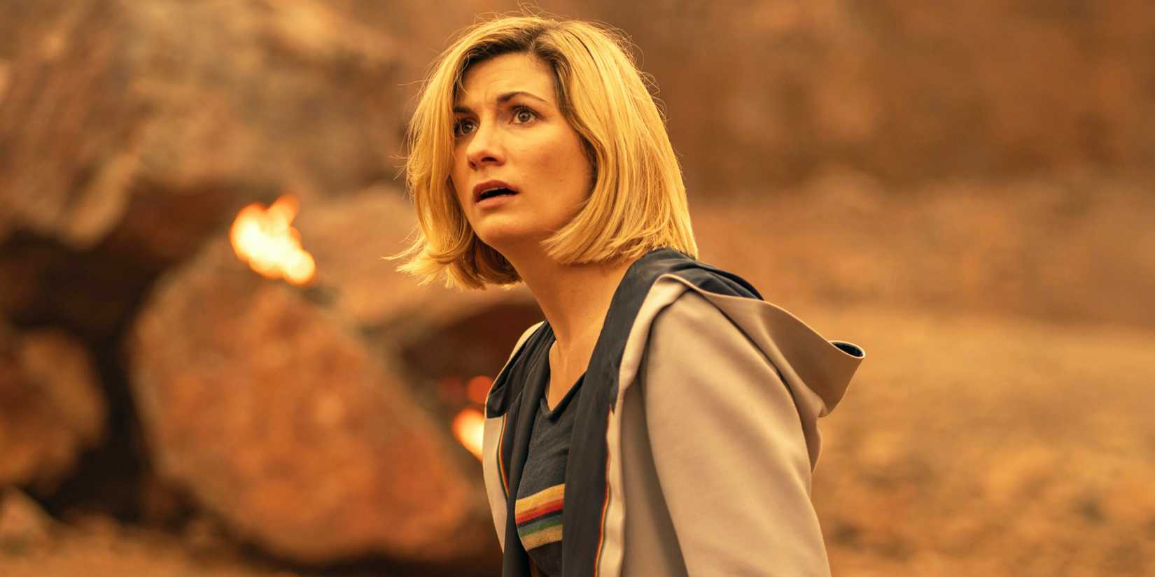 Jodie Whittaker como a 13ª Doutora em Doctor Who