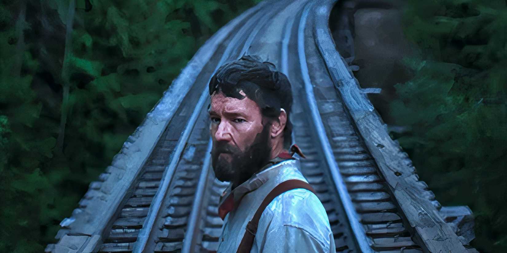 Joel Edgerton em cena do filme Train Dreams