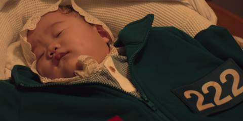Jun-hee's baby in Squid Game season 3, episode 6