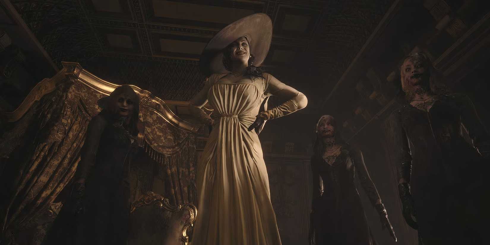 Resident Evil Village Lady Dimitrescu And Daughters