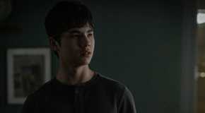 Logan Kim as Hershel looking confused in The Walking Dead: Dead City season 2