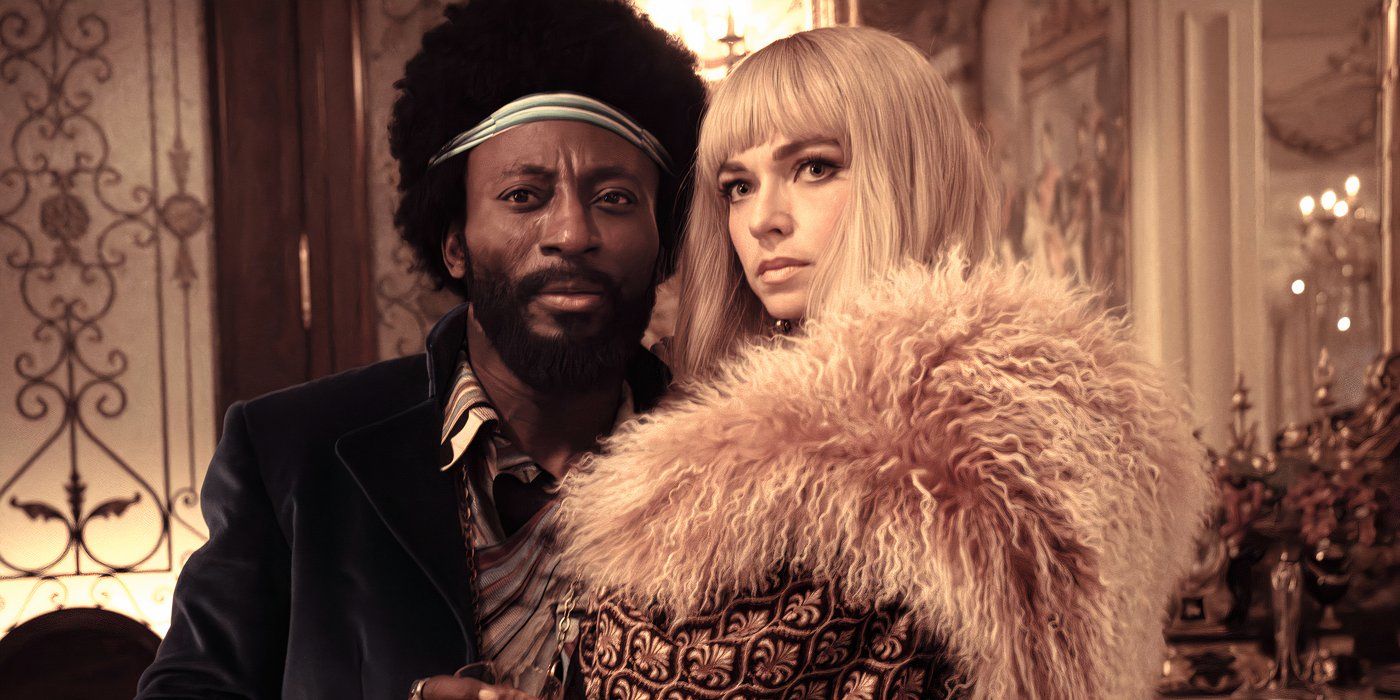 M'Benga and Chapel wearing vintage costumes in Star Trek Strange New Worlds