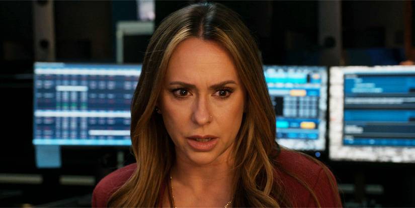 Madie looking at a screen in 9-1-1 season 8, episode 17