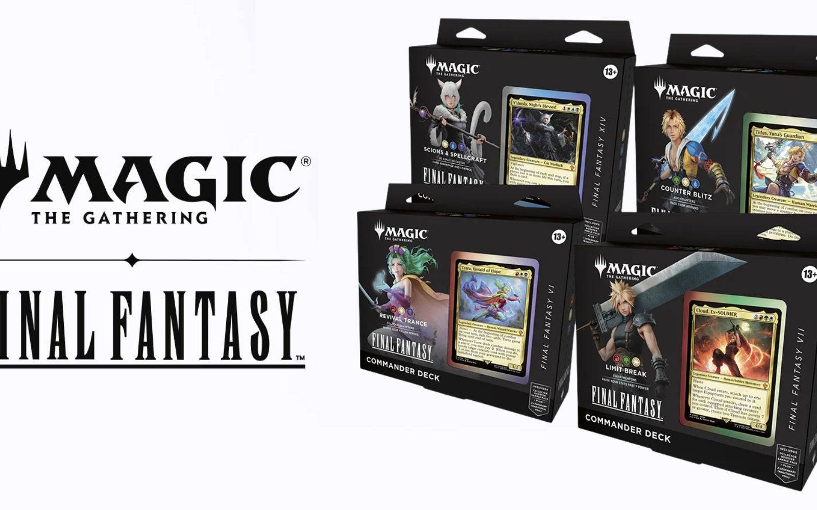 mtg final fantasy decks ranked Magic: The Gathering XIV Commander Deck The entire FINAL FANTASY saga is here How Powerful Are MTG's Final