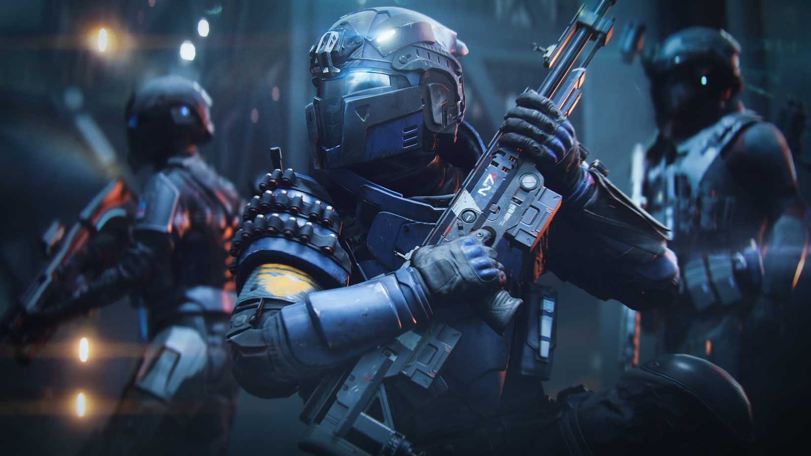 Mass Effect cosmetics in Battlefield 2042.