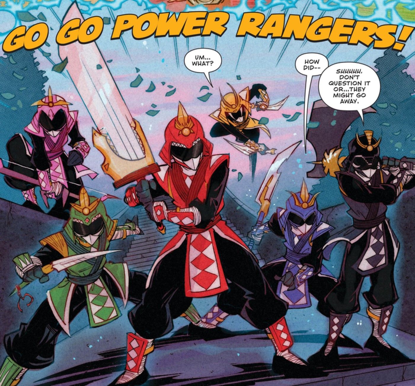 The Power Rangers' Classic Costumes Are Cool, But 1 Underrated Upgrade ...