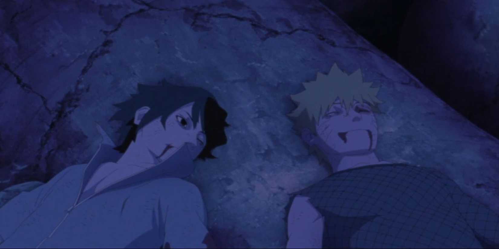 Naruto and Sasuke in episode 478