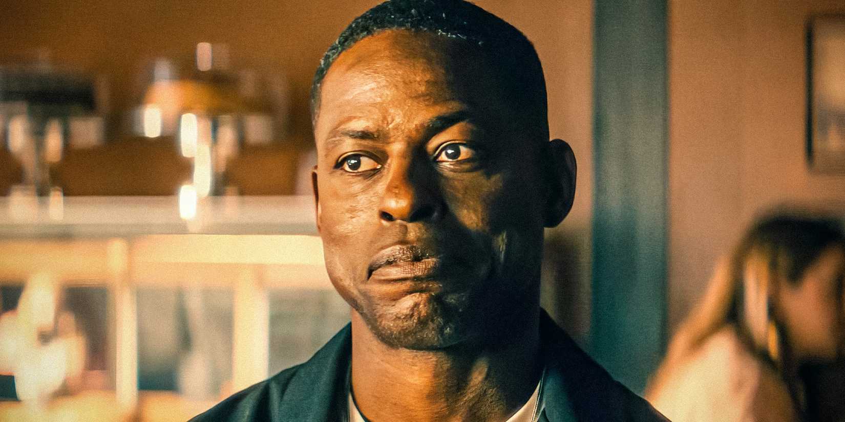 Sterling K. Brown looks into the camera in Paradise