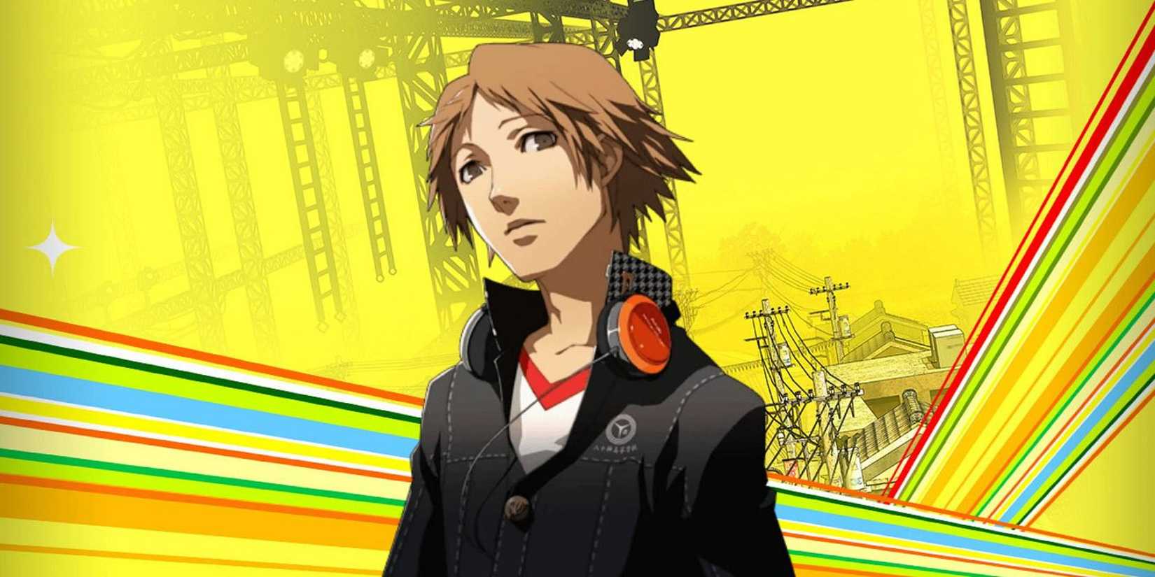 Character art of Yosuke from Persona 4 The Golden.