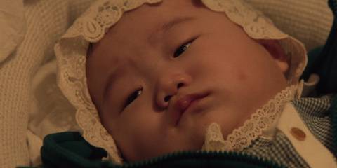 Player 222's baby in Squid Game season 3, episode 6