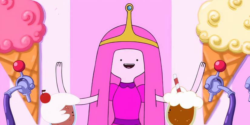 Princess Bubblegum in the Adventure Time episode Cherry Cream Soda