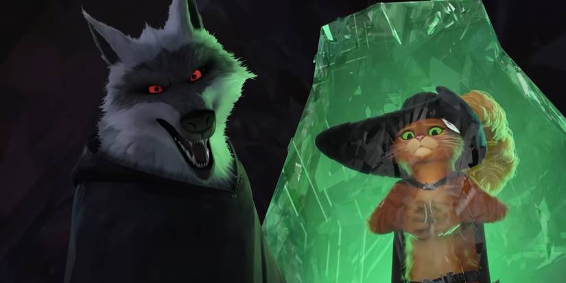 Cenas do Lobo em Gato de Botas 2: O Último Pedido