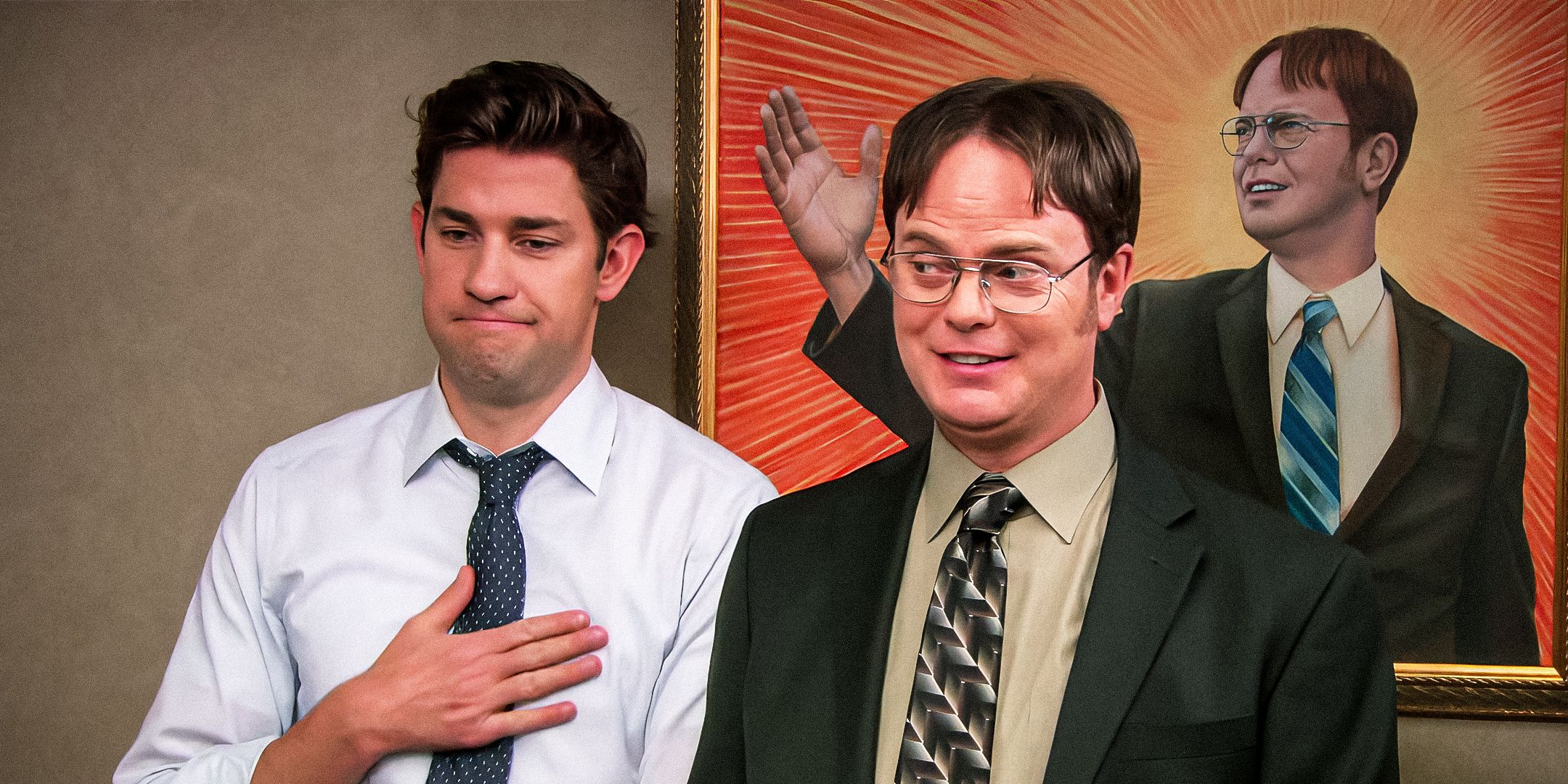 Rainn Wilson's Favorite Dwight Scene Involved John Krasinski But Was Not  One Of Jim's Office Pranks, image size:2160x1080