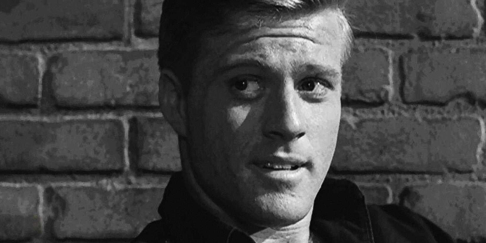 Robert Redford in The Twilight Zone's Nothing in the Dark