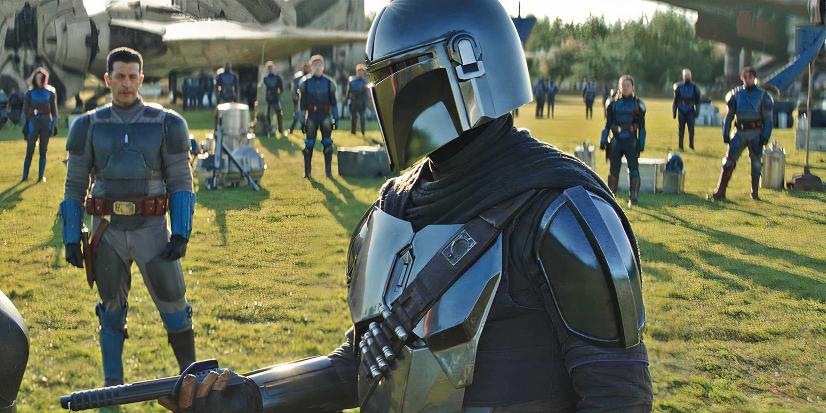 Din Djarin entrega o Sabre Negro para Bo-Katan Kryze em Plazir-15.