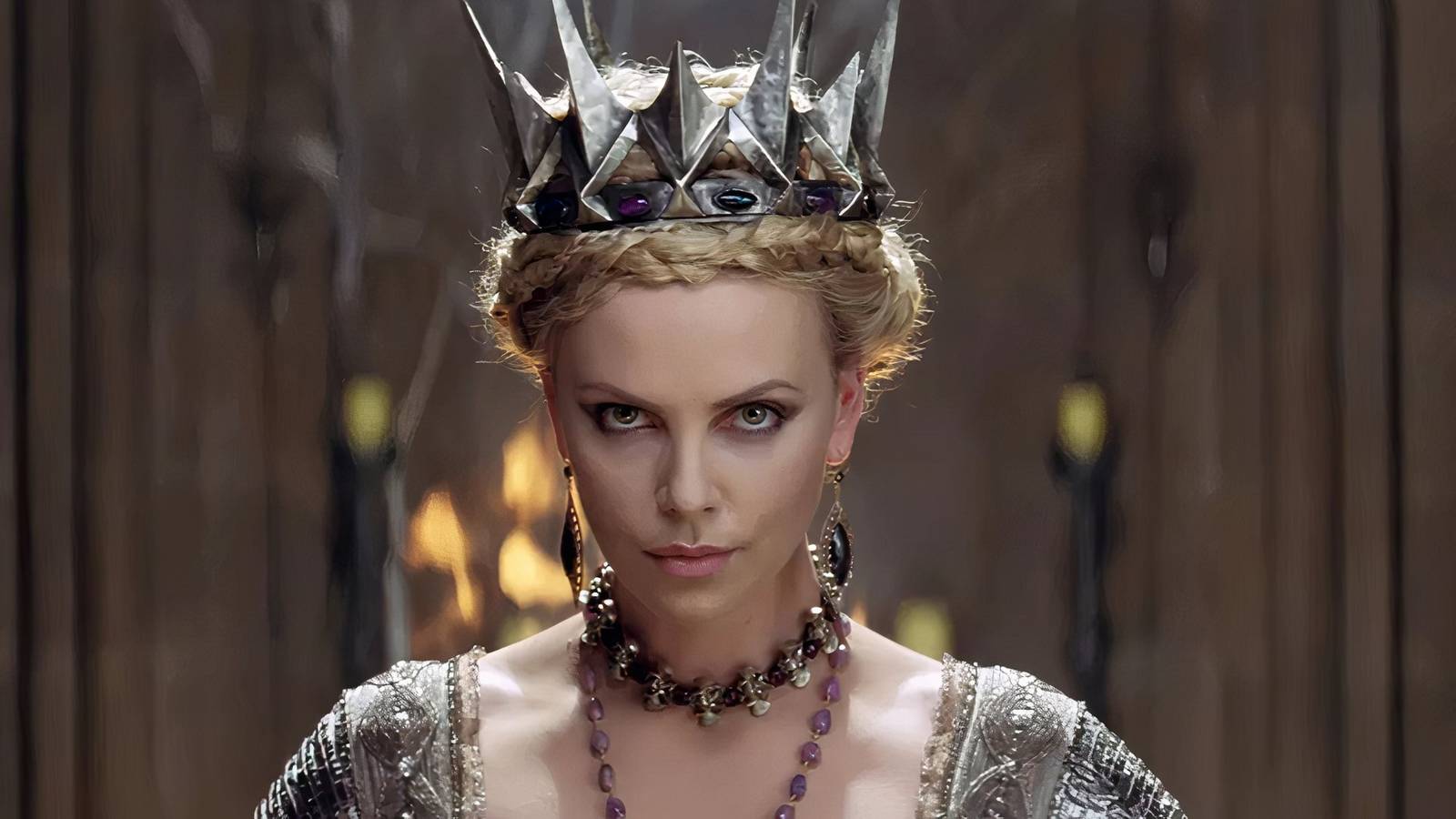 Charlize Theron as the queen from Snow White and the Huntsman