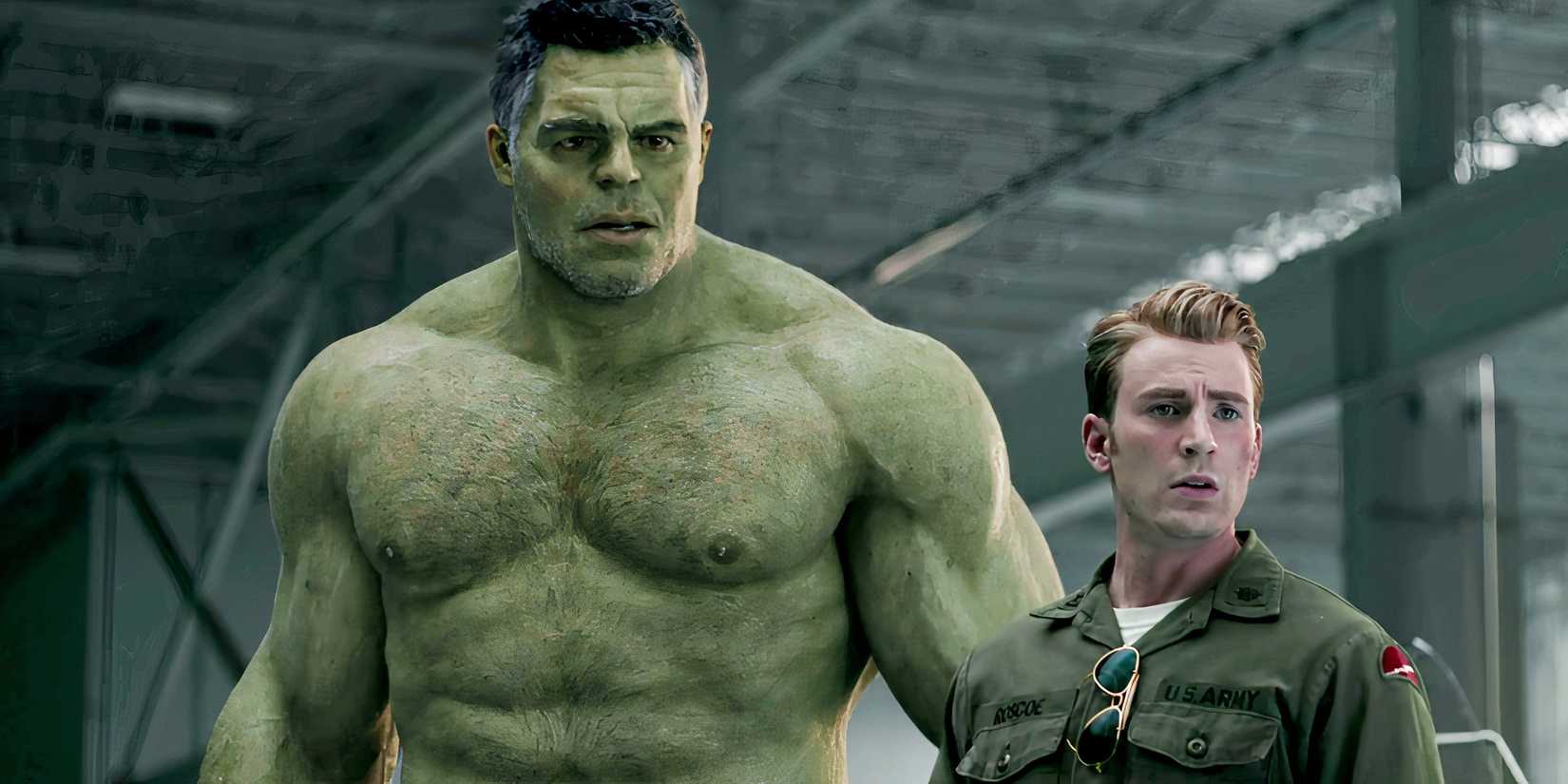 Hulk Cidadão e Steve Rogers chocados ao ouvir sobre a morte de Natasha Romanoff em Vingadores: Ultimato