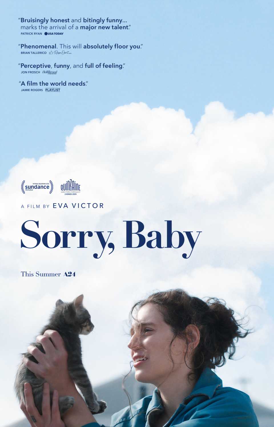 Sorry Baby Poster
