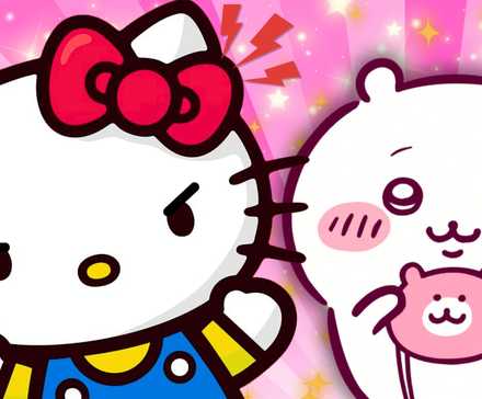 Оригинальное изображение: Hello Kitty и Chiikawa Sanrio, созданные Diana Acuña