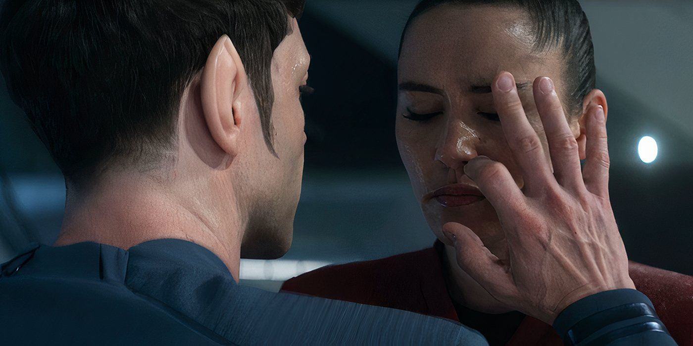 Spock and La'an Mind Meld