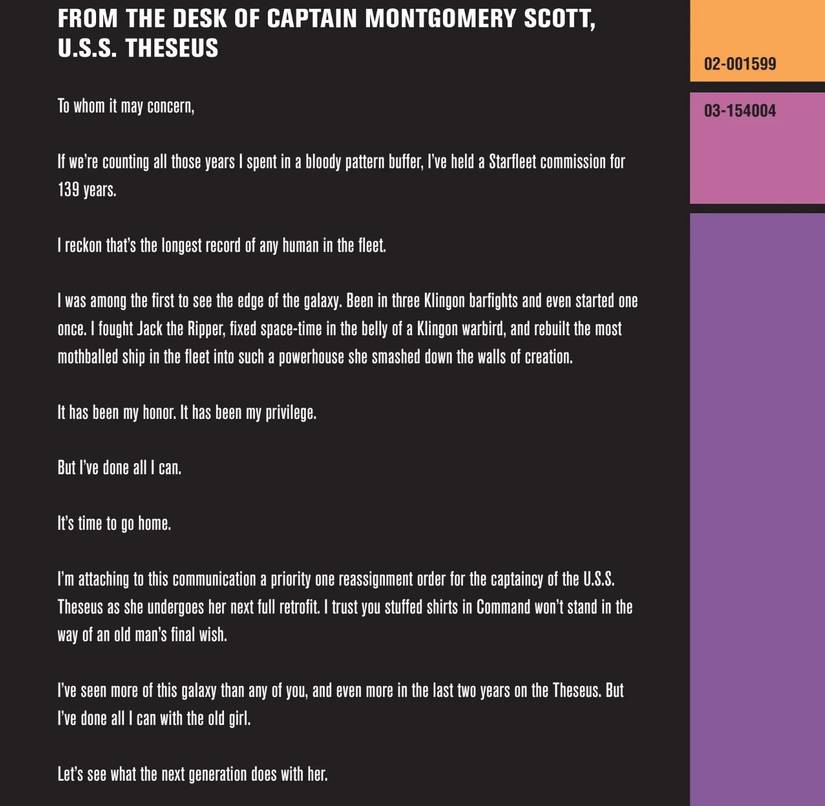 As Star Trek Retires Scotty, His Last Words Settle What Makes the ...
