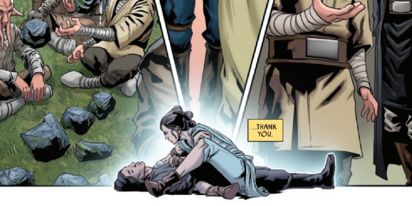 After a 6 Year Wait, Star Wars Finally Reveals Rey's Final Words to Ben ...