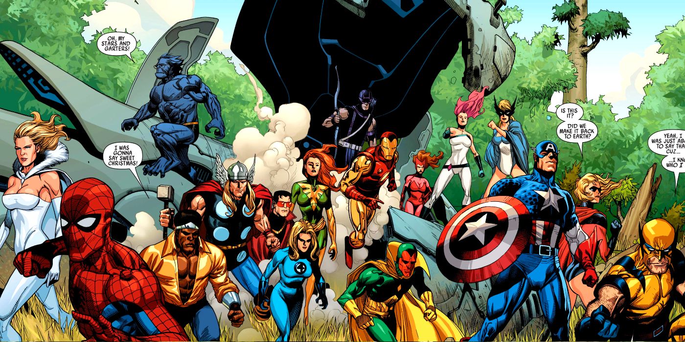 Gli Avengers e gli X-Men arrivano nella Savage Land nei fumetti Marvel