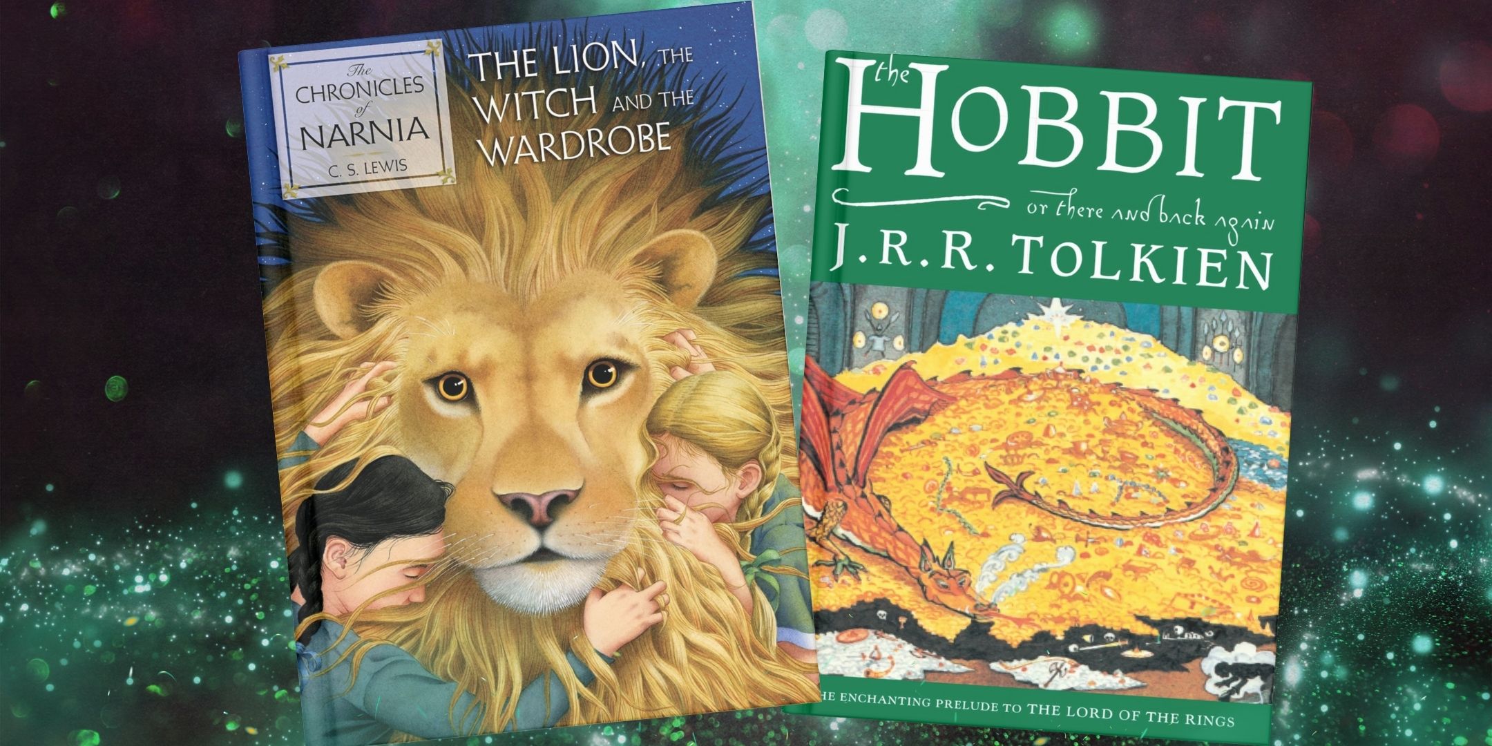 The Lion The Witch And The Wardrobe and The Hobbit Covers