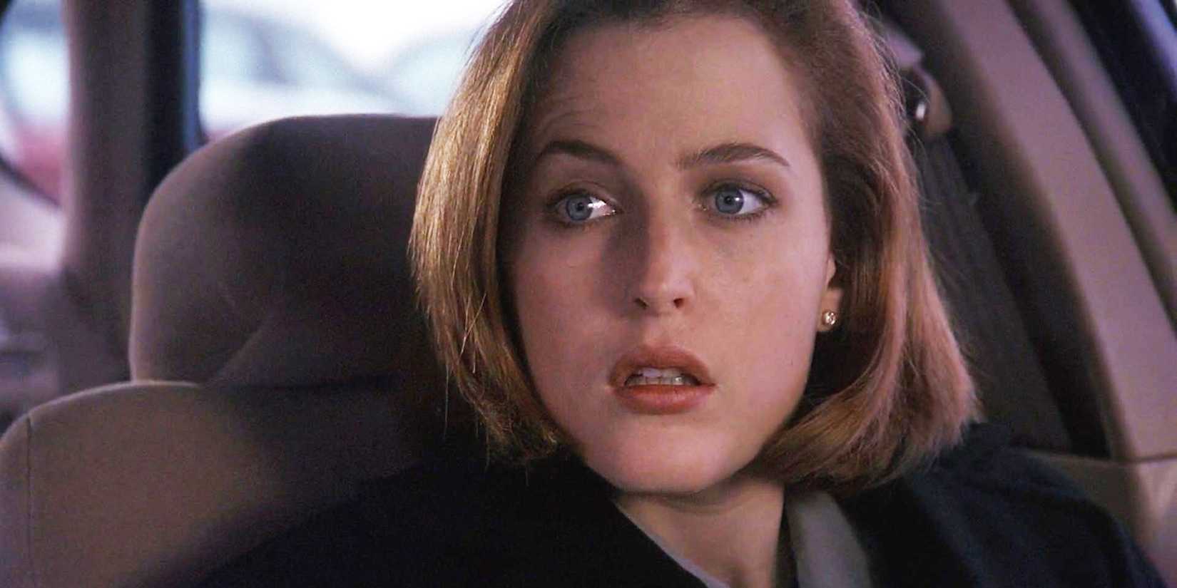 The X-Files Never Again Scully looking surprised
