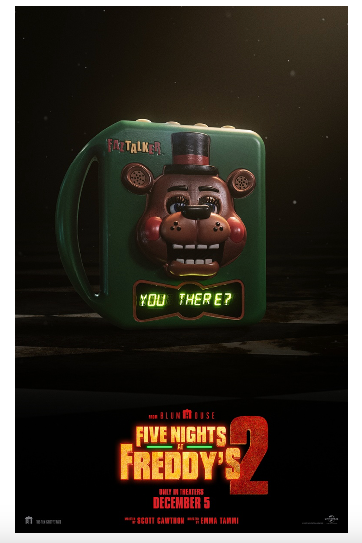 Cinco noites no Freddy's 2 Poster