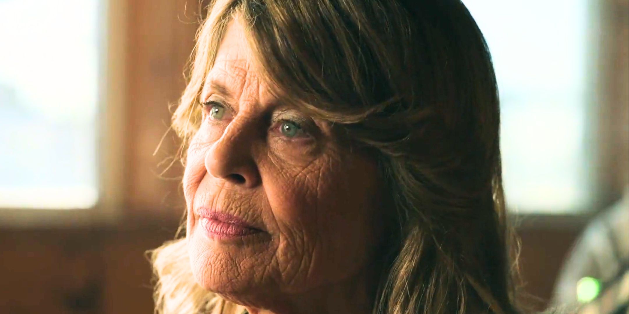 Linda Hamilton as General McCallister in Resident Alien