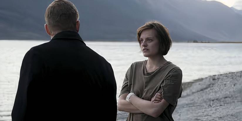 Elisabeth Moss as Robin Griffin and David Wenham as Al Parker in Top of the Lake