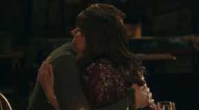 Harry and Heather hugging in Resident Alien