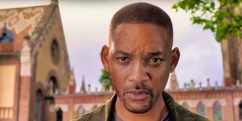 Will Smith looking intense in The Gemini Man