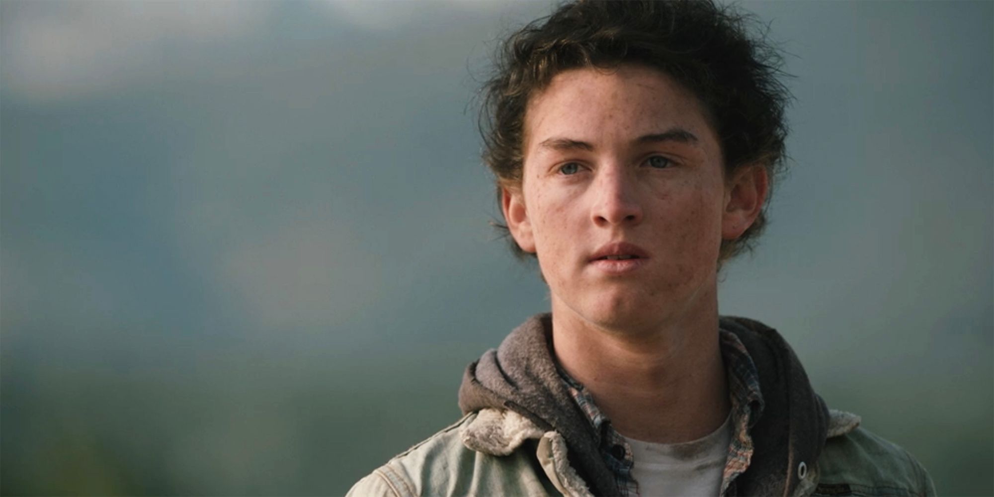 Young Rip in a close up in Yellowstone season 1