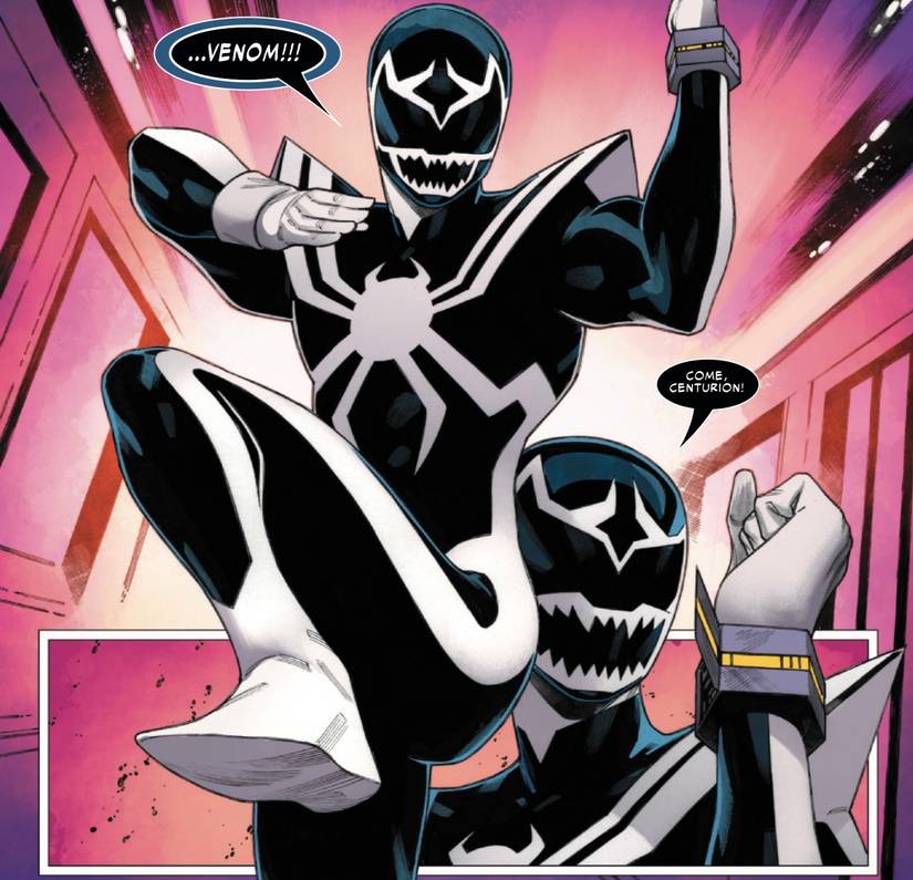 Poer Ranger Venom Venom's New Design Transforms Him Into an Evil Power Ranger With the ...