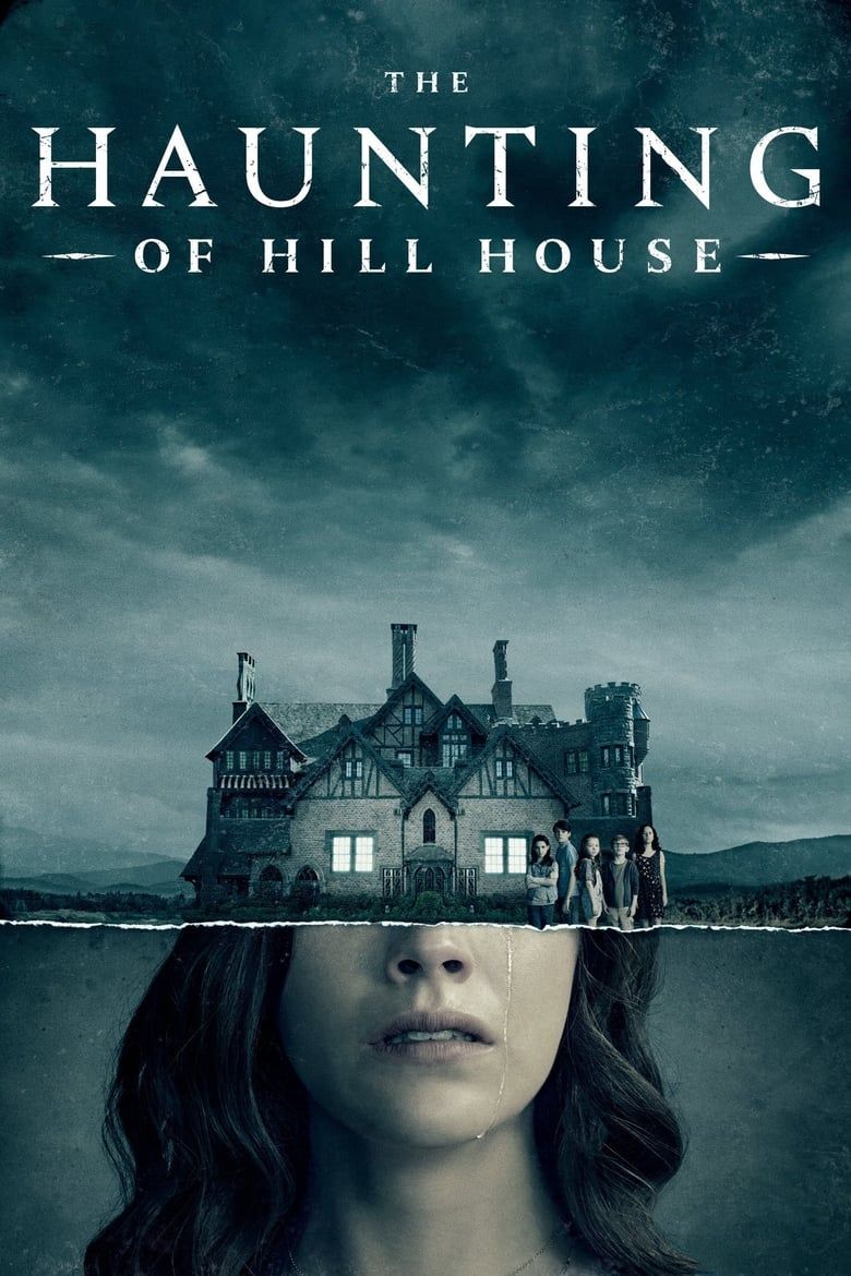 Pôster oficial de The Haunting of Hill House, série de terror psicológico.